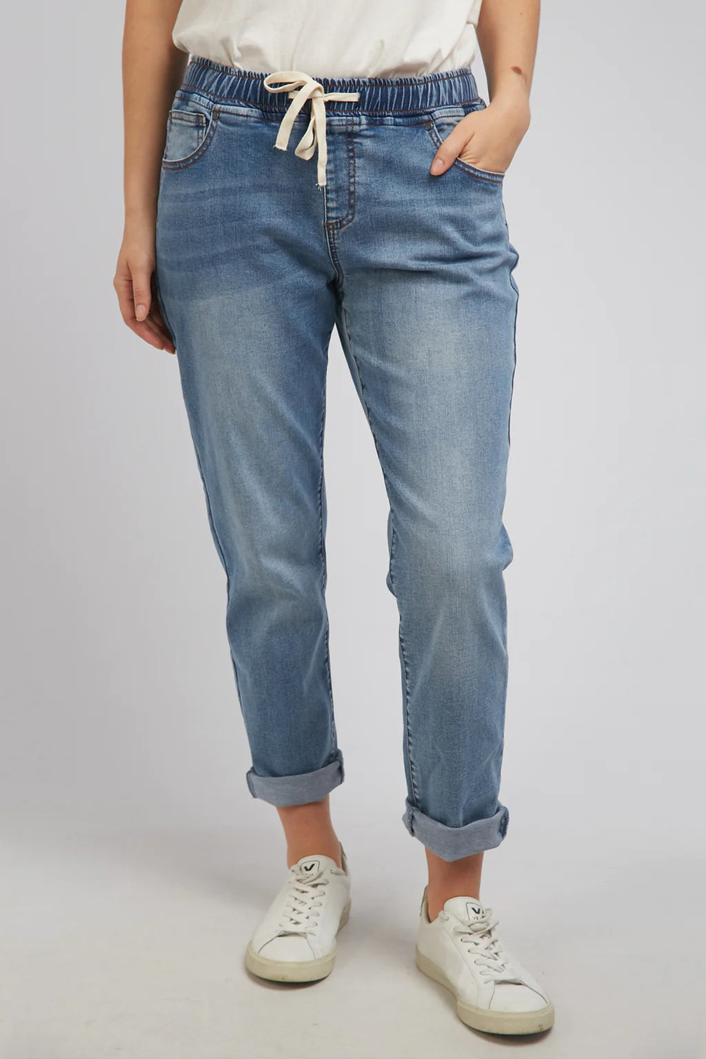 Juliette Jogger Jean- Light Blue