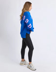Interval Crew Cobalt/Neon Pink