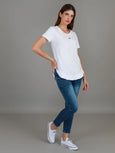 Amelie Mini Heart Embroidery T Shirt