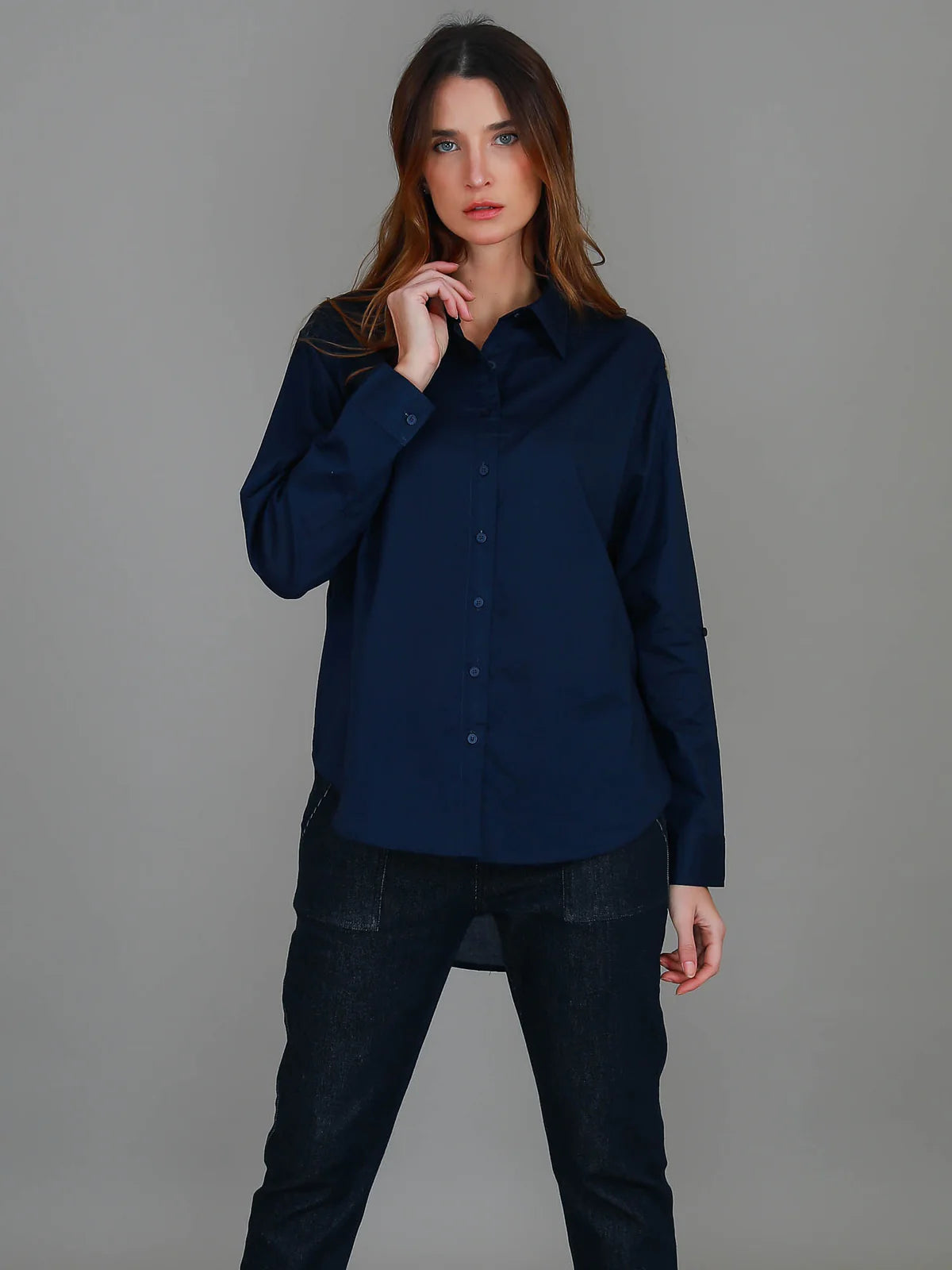 Croydon Shirt- Navy