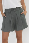RAZ Shorts Dusty Green