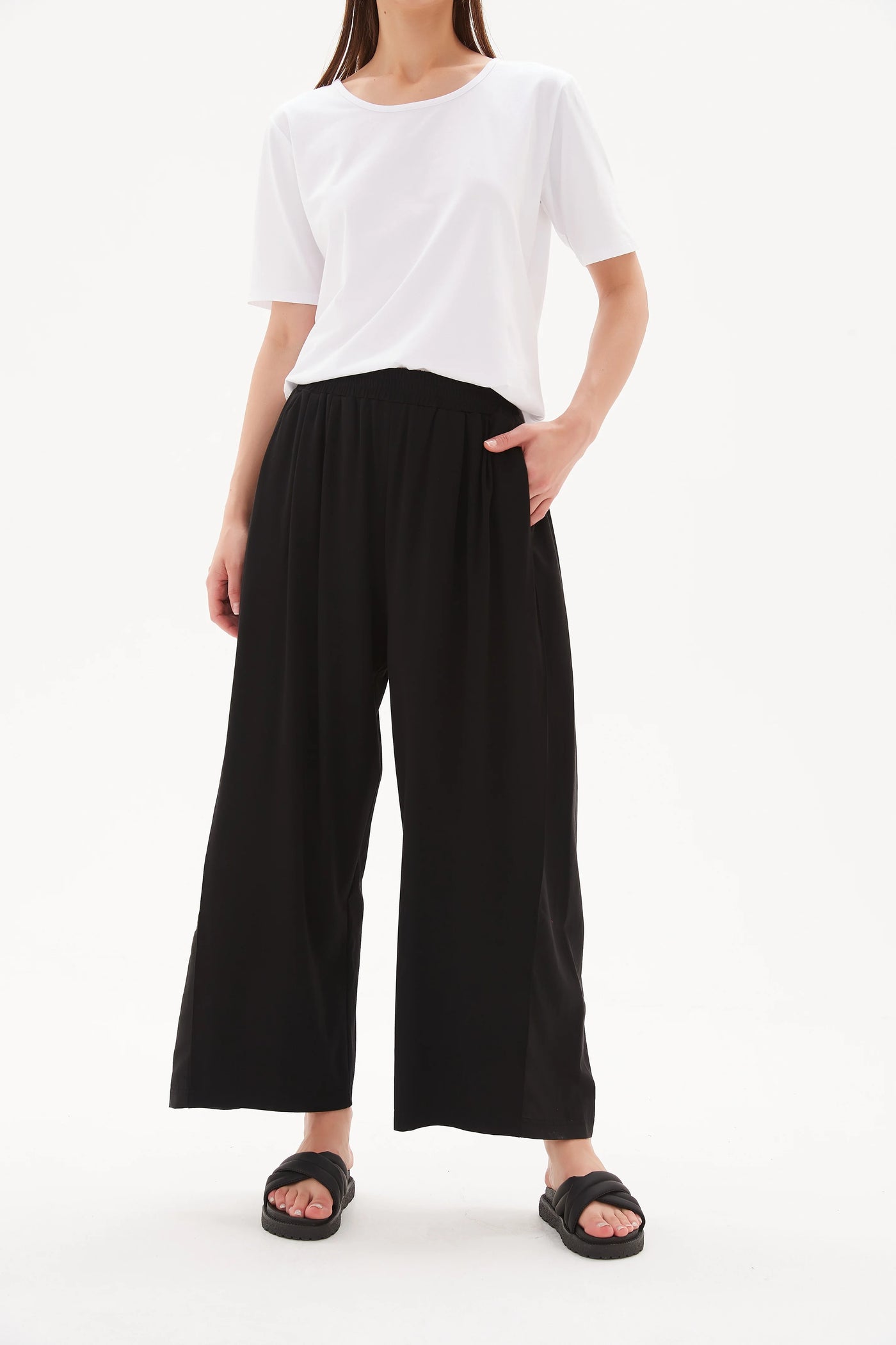 Side Panel Palazzo Pant