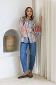 Dreams Blouse- Hampton Stripe