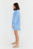 Pluto Shirt- Cornflour Blue