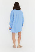 Pluto Shirt- Cornflour Blue