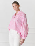 Kell Shirt- Pink Stripe