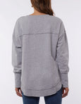 Delilah Crew- Grey Marle