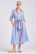 The Luna Dress- Nautical Stripe