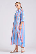 The Luna Dress- Nautical Stripe