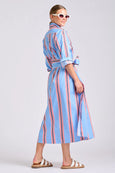 The Luna Dress- Nautical Stripe