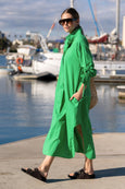 The Millie Dress- Bright Green