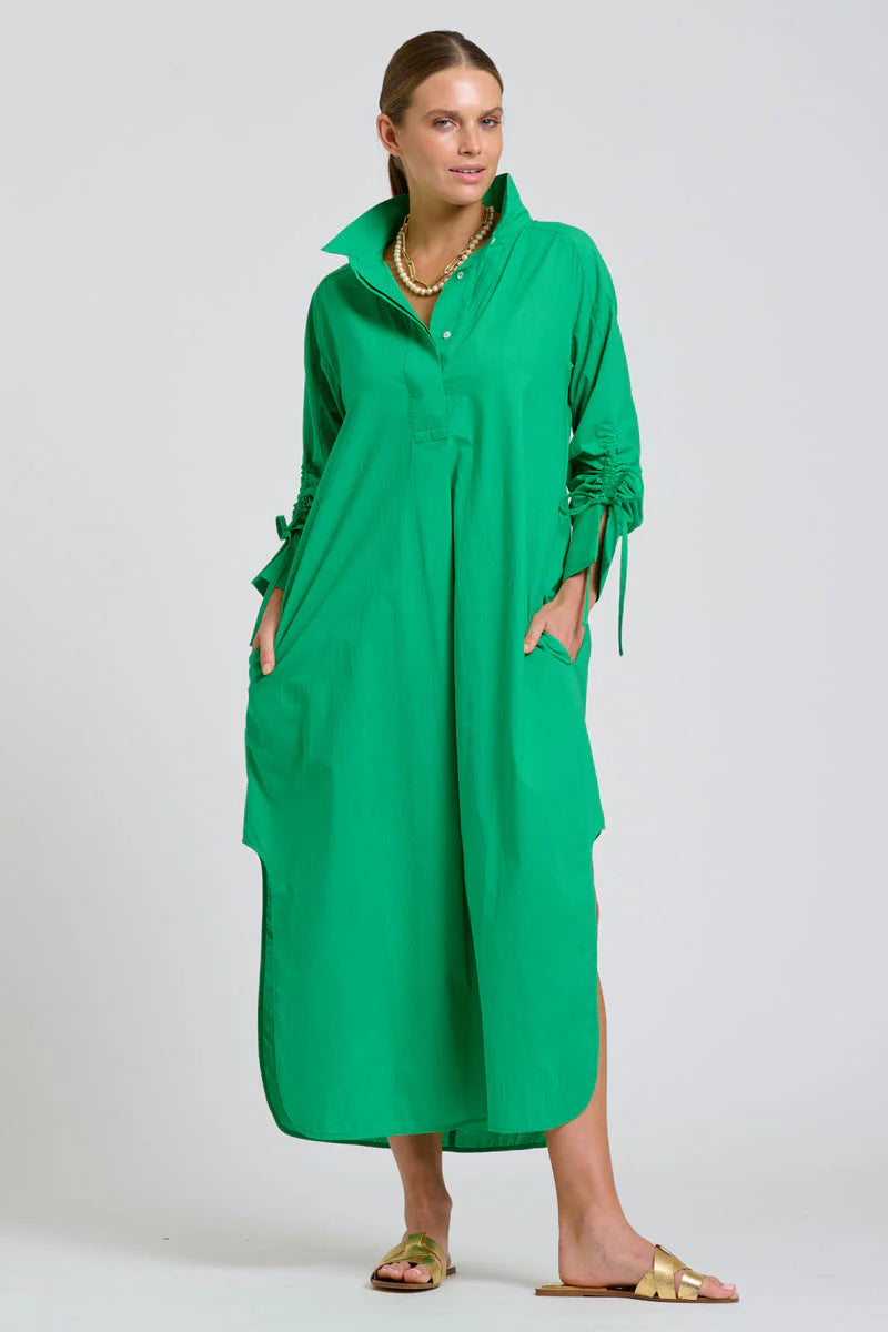 The Millie Dress- Bright Green