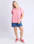 McKinley Tee- Geranium Pink