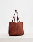 Baby Unlined Tote- Cognac