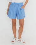 RAZ Shorts- Cornflour Blue