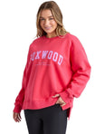 Interval Crew- Raspberry/Neon Lilac