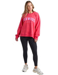Interval Crew- Raspberry/Neon Lilac