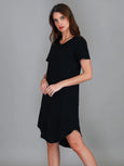 Kooyong SS Dress- Black
