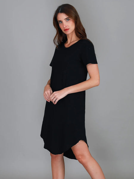 Kooyong SS Dress- Black