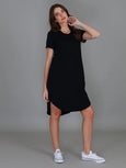 Kooyong SS Dress- Black
