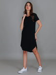 Kooyong SS Dress- Black