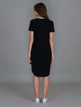 Kooyong SS Dress- Black