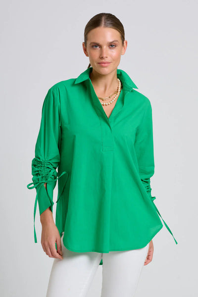 The Millie Girlfriend Shirt- Bright Green