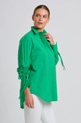 The Millie Girlfriend Shirt- Bright Green