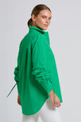 The Millie Girlfriend Shirt- Bright Green