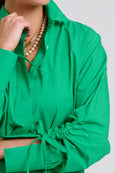 The Millie Girlfriend Shirt- Bright Green