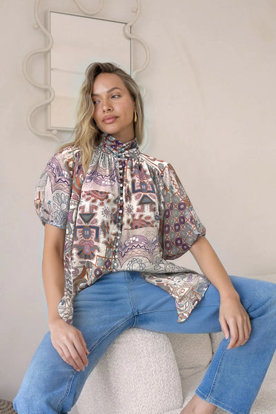 Lena Blouse- Moro