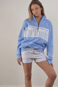 Zip Sweat- Blue