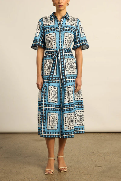 Oasis Dress- Bay Scarf