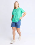 Halli Tee- Gumdrop Green