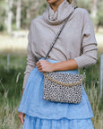 Samantha Crossbody- Spot Suede