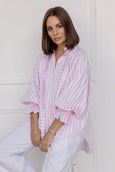 Danill- Light Pink Thick Stripe