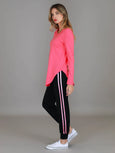 Scarlett Long Sleeve T Shirt- Bubblegum