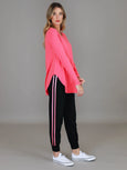 Scarlett Long Sleeve T Shirt- Bubblegum