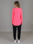 Scarlett Long Sleeve T Shirt- Bubblegum