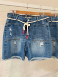 Frayed Denim Carpenter Short