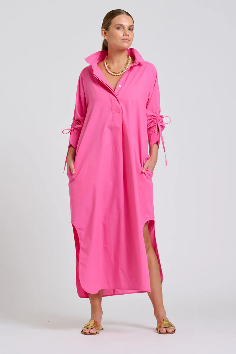 The Millie Dress- Hot Pink