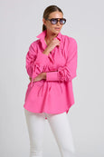 The Millie Shirt- Hot Pink