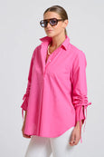 The Millie Shirt- Hot Pink