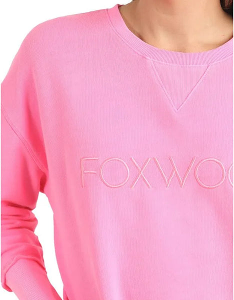 Simplified Crew- Neon Rose