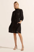 Beacon Dress- Black Window