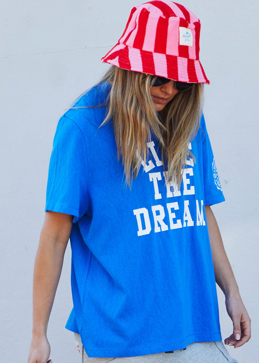 Live The Dream Tee- Royal Blue