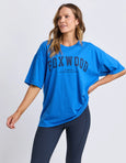 Interval Tee- Blue/Navy