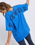 Interval Tee- Blue/Navy