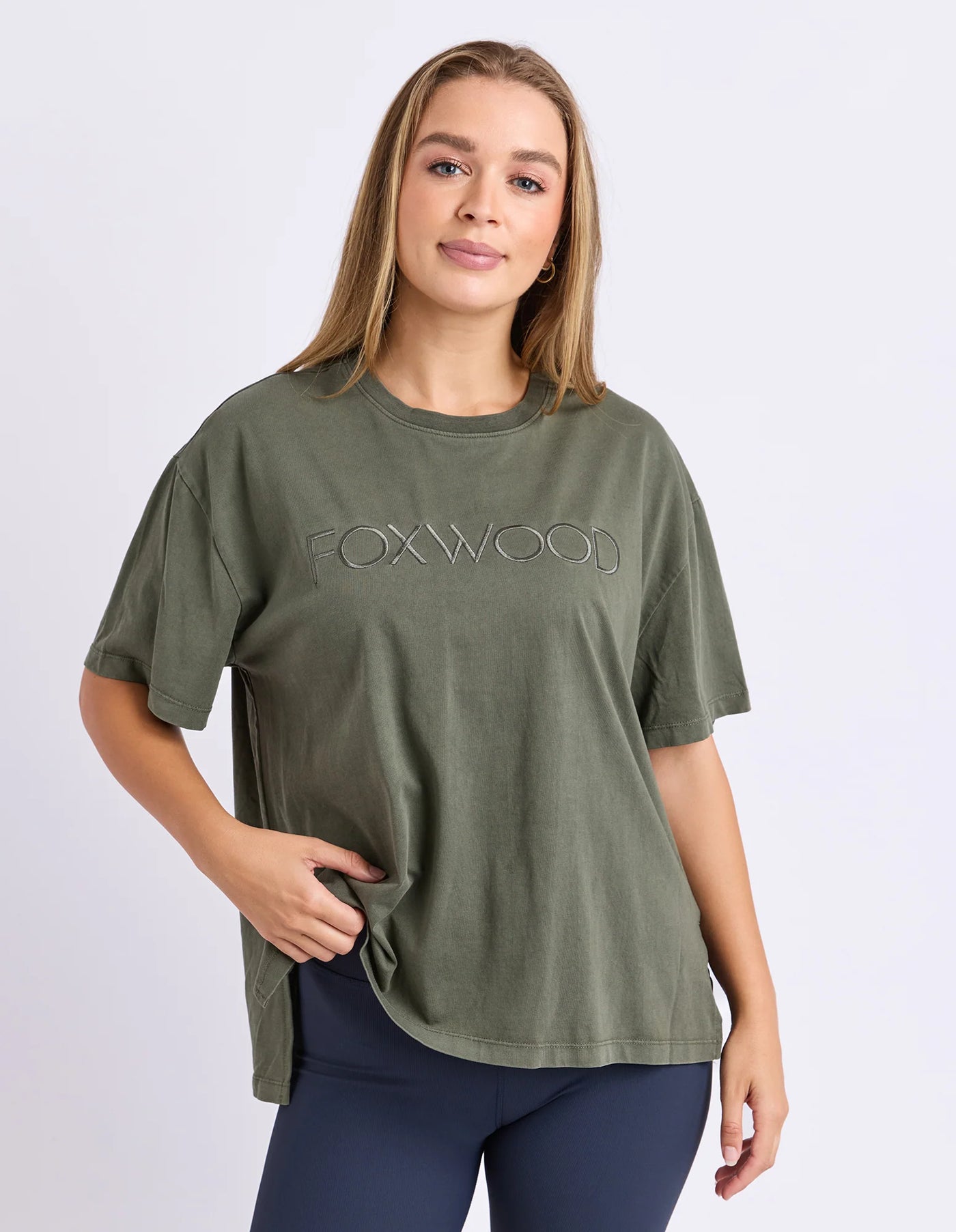 Simplified Tee- Khaki