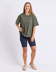 Simplified Tee- Khaki